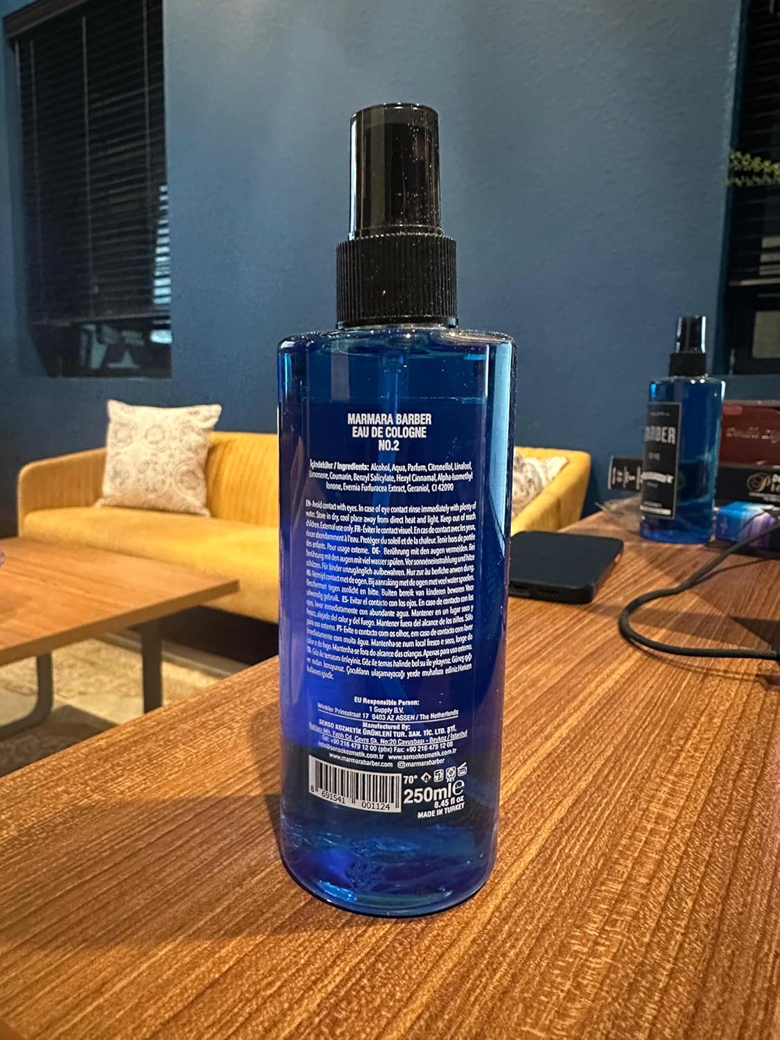 Marmara Barber Cologne No.2 Marmara 250 Ml image number 2