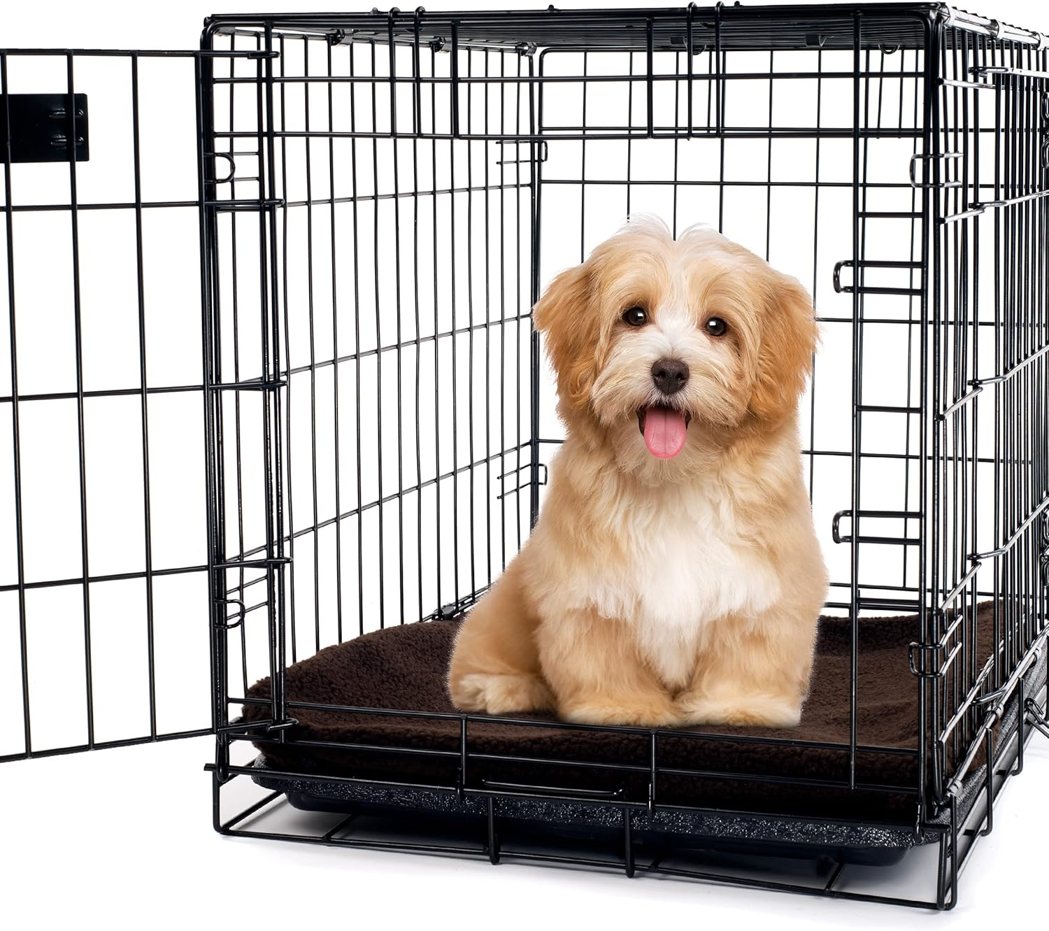 Self-Warming Cat Bed - 36X24 Thermal Pet Mat, Bed Liner, or Self-Warming Crate Pad with Soft Sherpa Top for Dogs, Cats, Pets by PETMAKER (Brown) image number 5