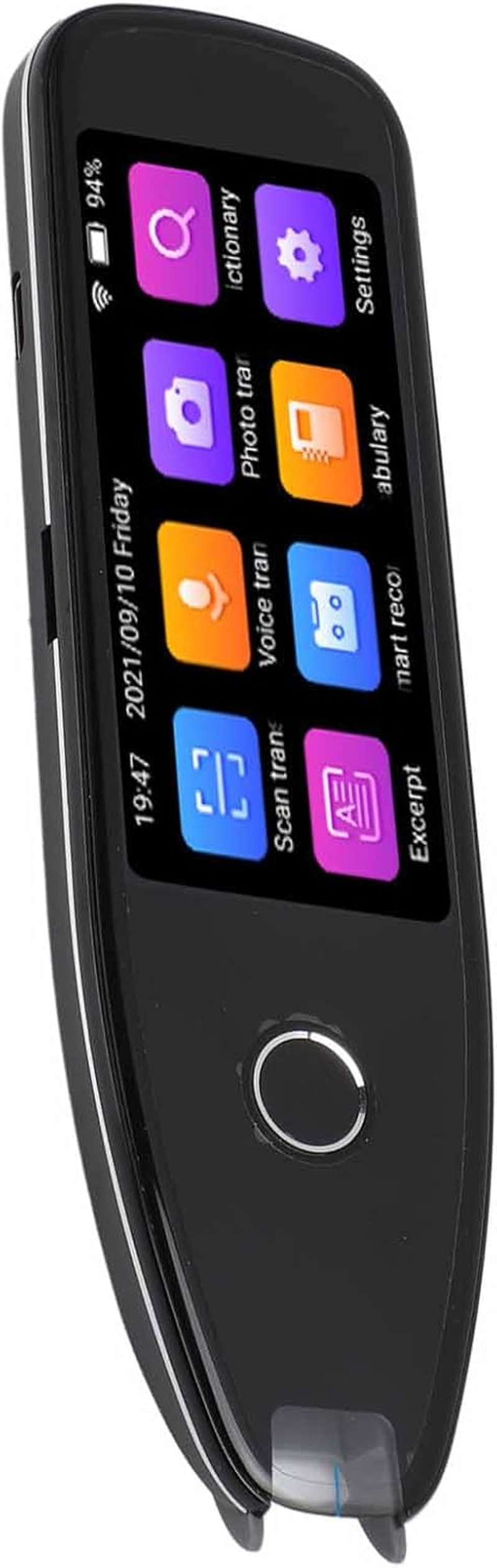 Translation Pen Scanner, 134 Languages Translator Dictionary Pen Scanning Translation Device with Wifi and Voice Translation for Travel