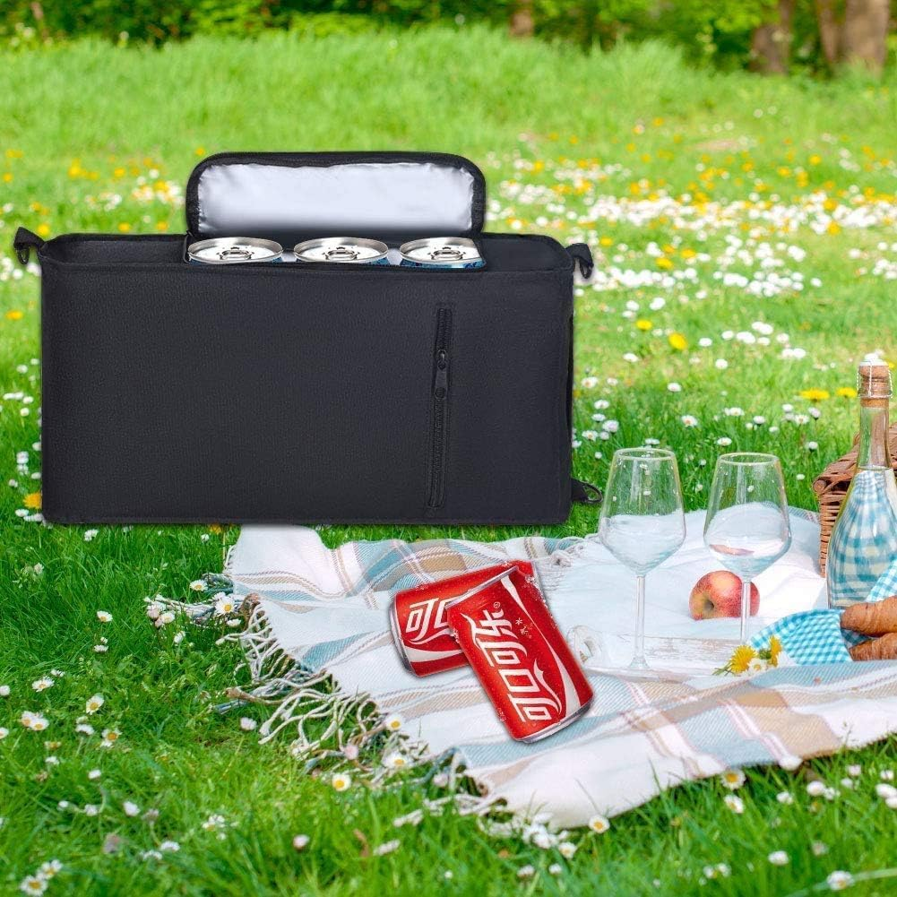 Golf Cooler Bag Holds 6 Cans or 2 Wine Bottles - Insulated Leakproof Soft Sided Beer Sleeve | Golf Accessories for Men | Portable Cooler for Golfcart, Bag & on Course image number 1