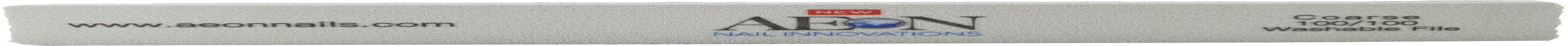 Aeon - Nail Files Silver Square Sponge Coarse 100/100 1 Pc