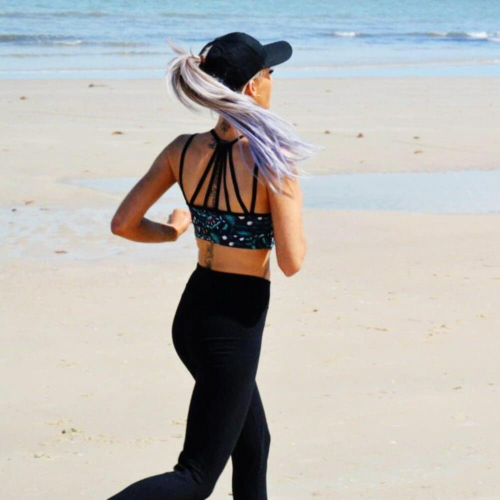 Eohak Ponytail Baseball Hat Distressed Retro Washed Womens Twill