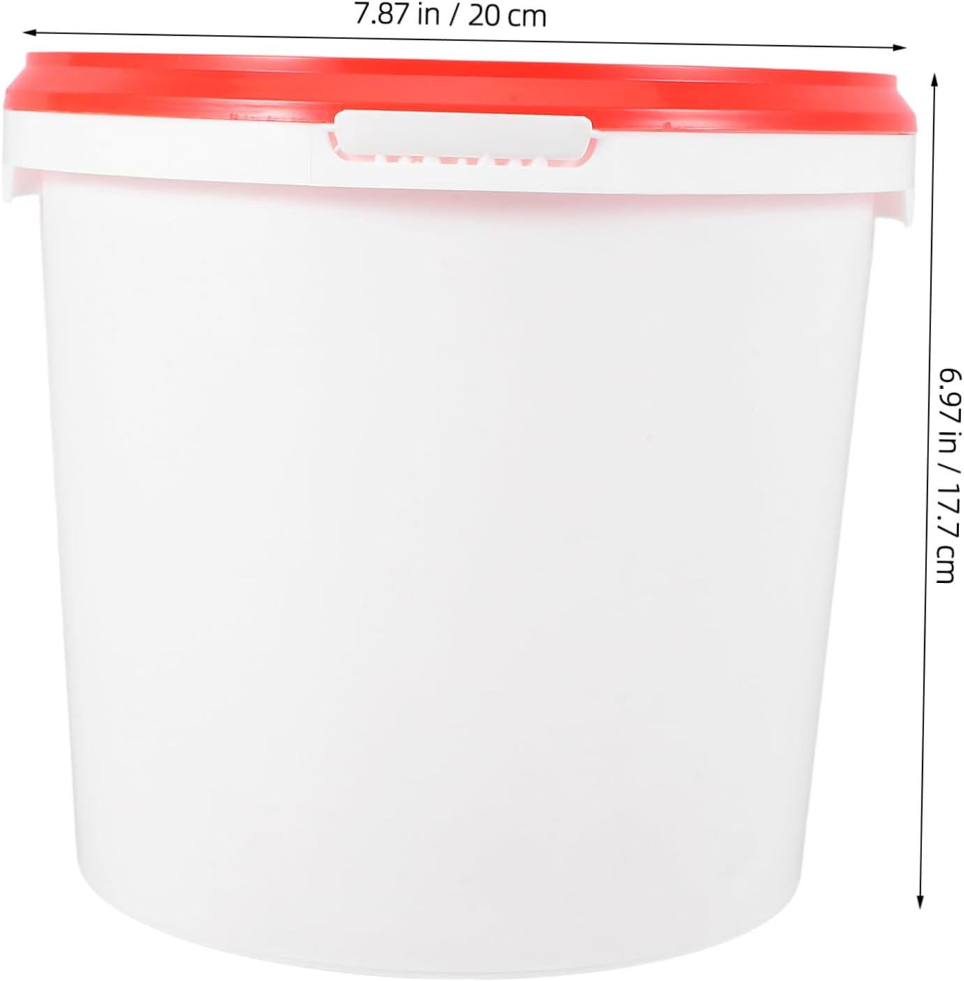 Wipes Dispenser for Travel Compact Wipe Bucket Holder for Bathroom Reusable Wet Tub image number 5