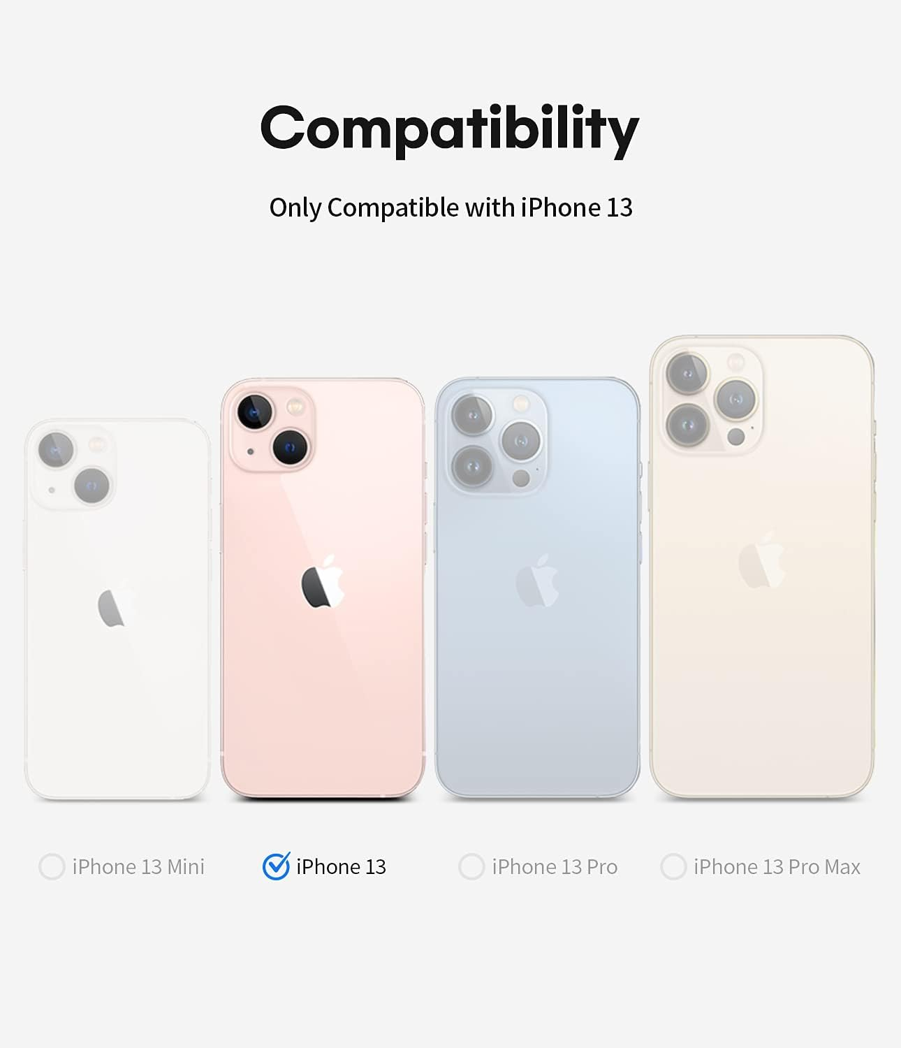 Goospery Mansoor Diary for Iphone 13 - Black