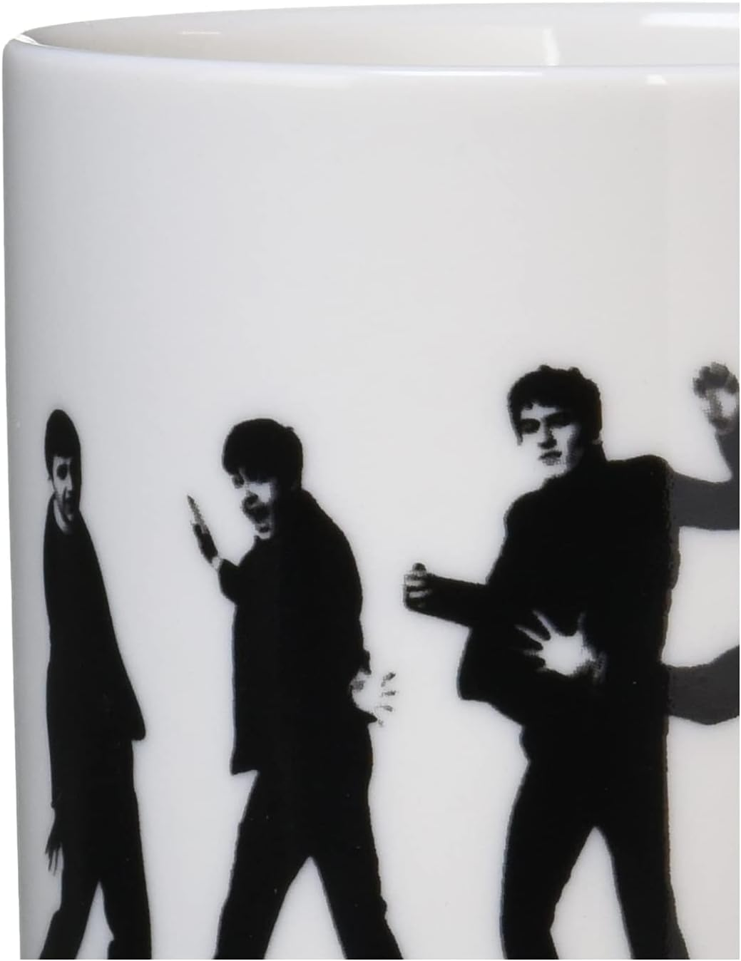 The Beatles Ceramic Mug (Jump), 11.8 Fl Oz (350 Ml), BT20-2-11, Made in Japan Yamaka Shoten