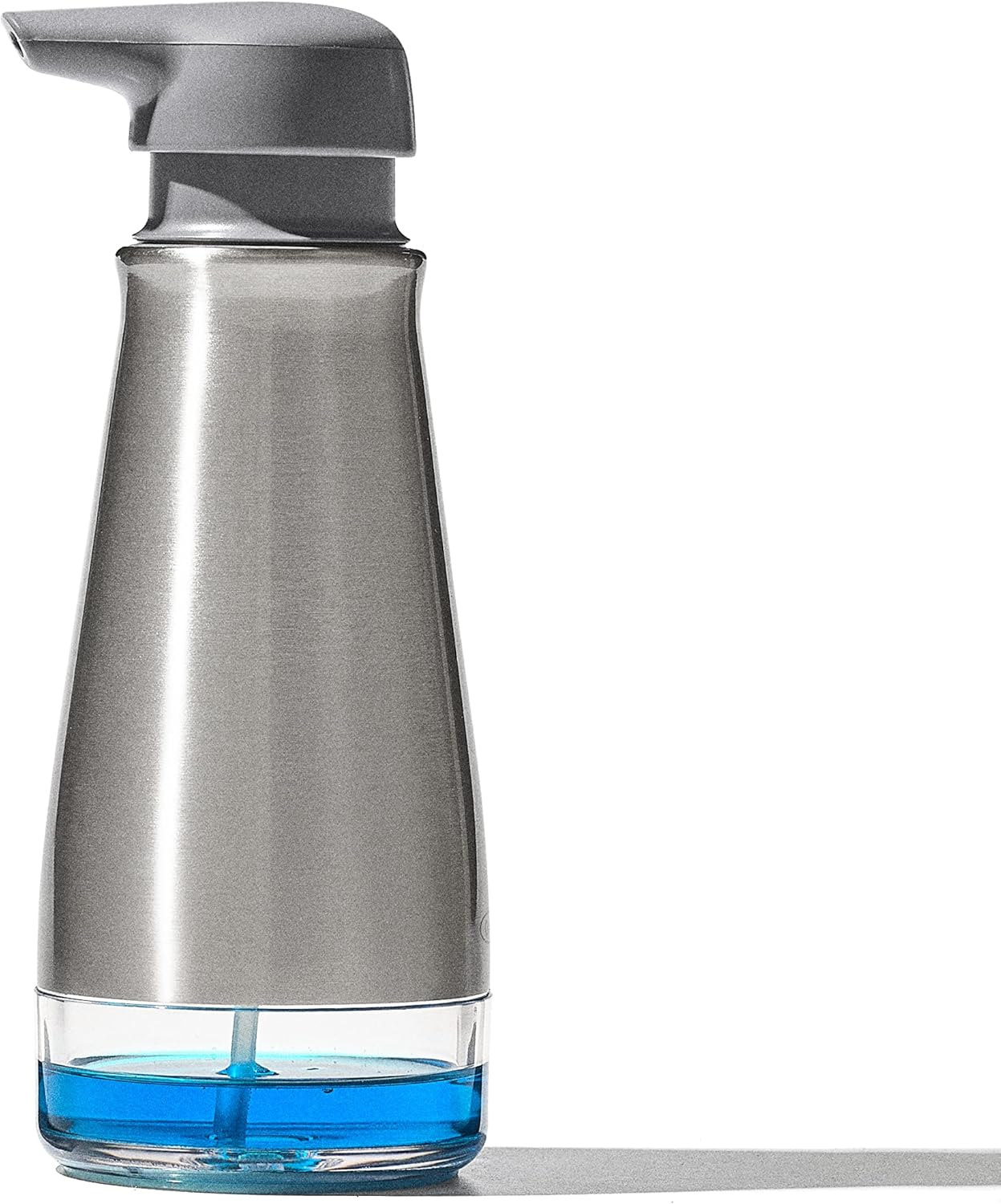 OXO 13273700 Good Grips Soap Dispenser Stainless Steel 15 Oz