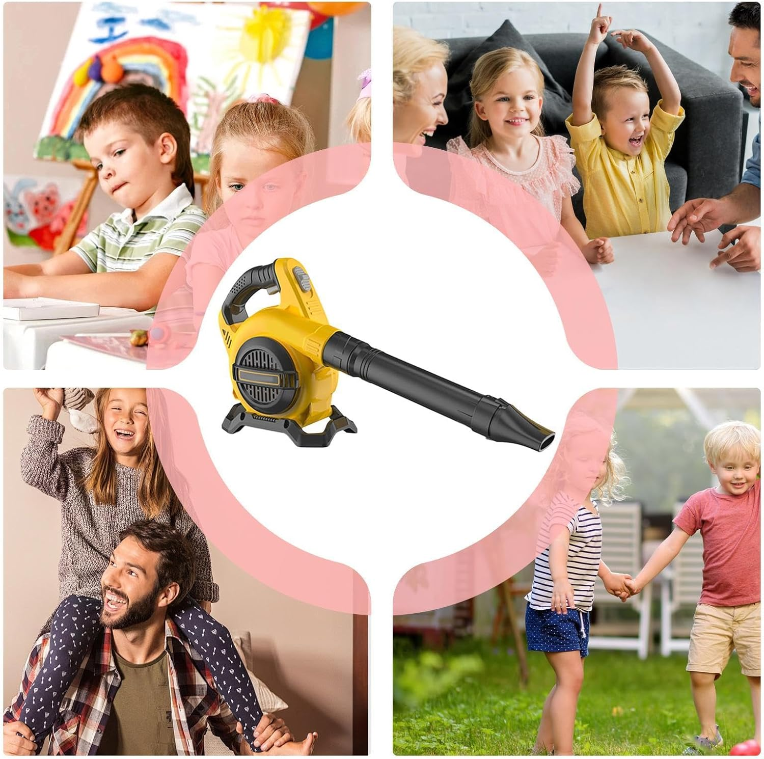 Vgvgaj Leaves Blower for Kids,Gardening Toy with Air Blowing Effects - Battery Operated Gardening Leaves Blower for Outdoor Holiday Parties image number 5