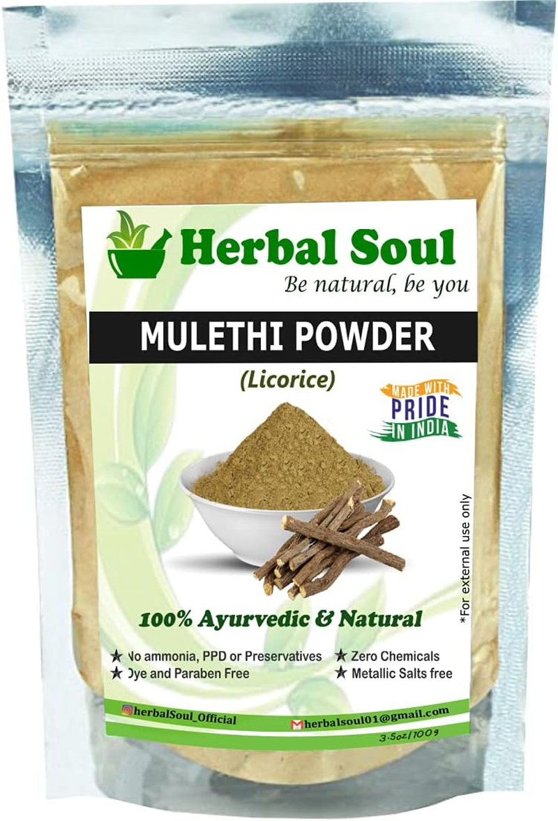 Herbal Soul Combo of Neem Powder + Mulethi Powder + Reetha Powder + Shikakai Powder | 400 Gm
