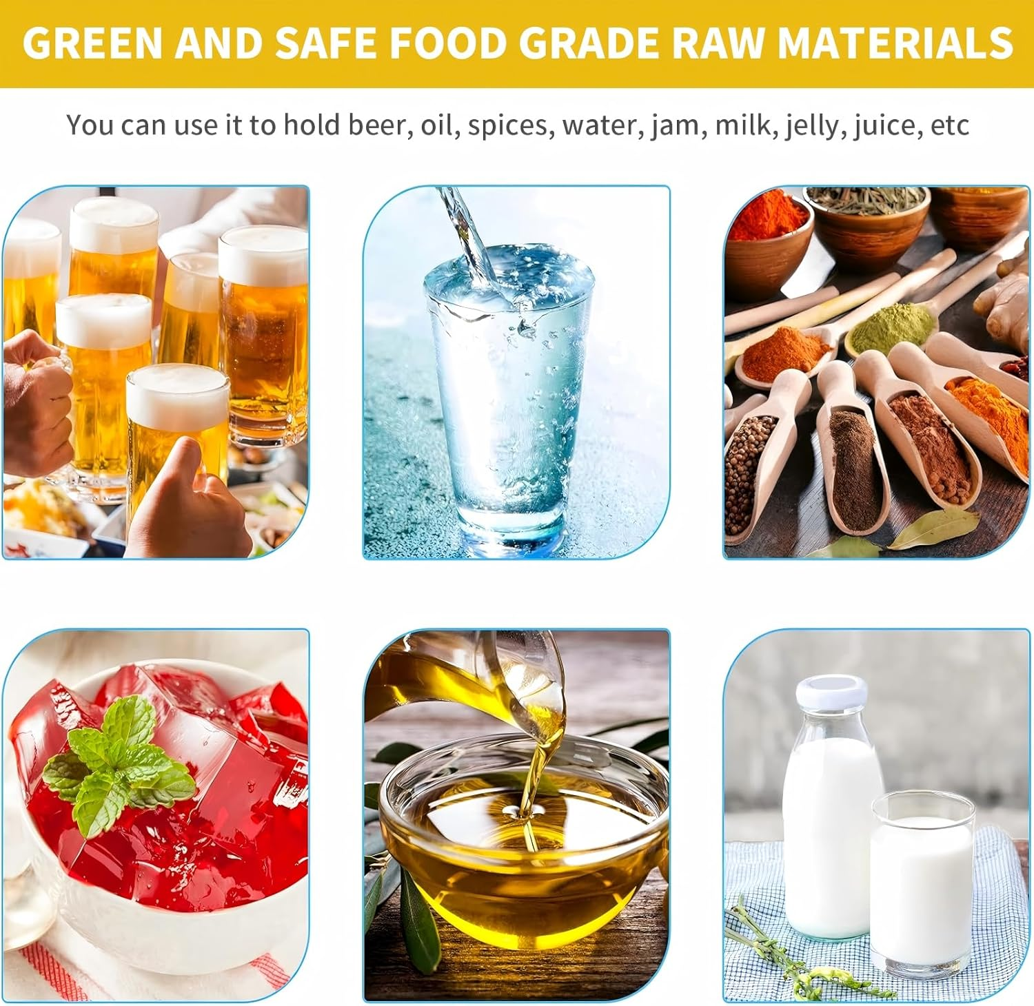 10PCS 250Ml Reusable Travel Drink Pouches - Leakproof Plastic Hip Flask with Screw Cap, Alcohol Juice Travel Plastic Flasks Bags, Foldable for Festivals, Events, Camping, Hiking (Angled Spout) image number 1