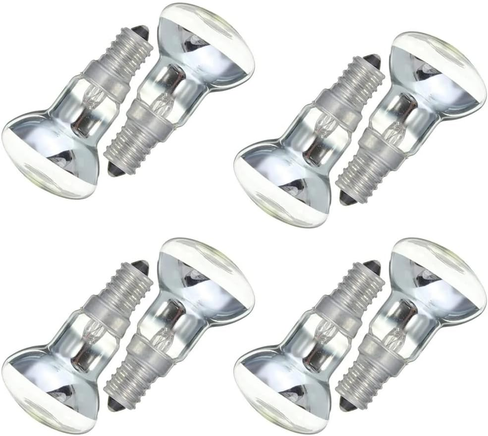 Light Bulbs Replacement for Lava Lamps,Kiwinvou 8 Pcs R39 E14 30W Reflector Bulbs for Home,Warm White image number 4