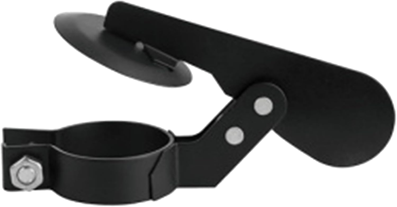 Exhaust Flapper for Tractor,Carbon Steel Waterproof Weather Flap - Wear-Resistant Black Exhaust Cover, Rainproof Exhaust Flapper for Most Tractor Models