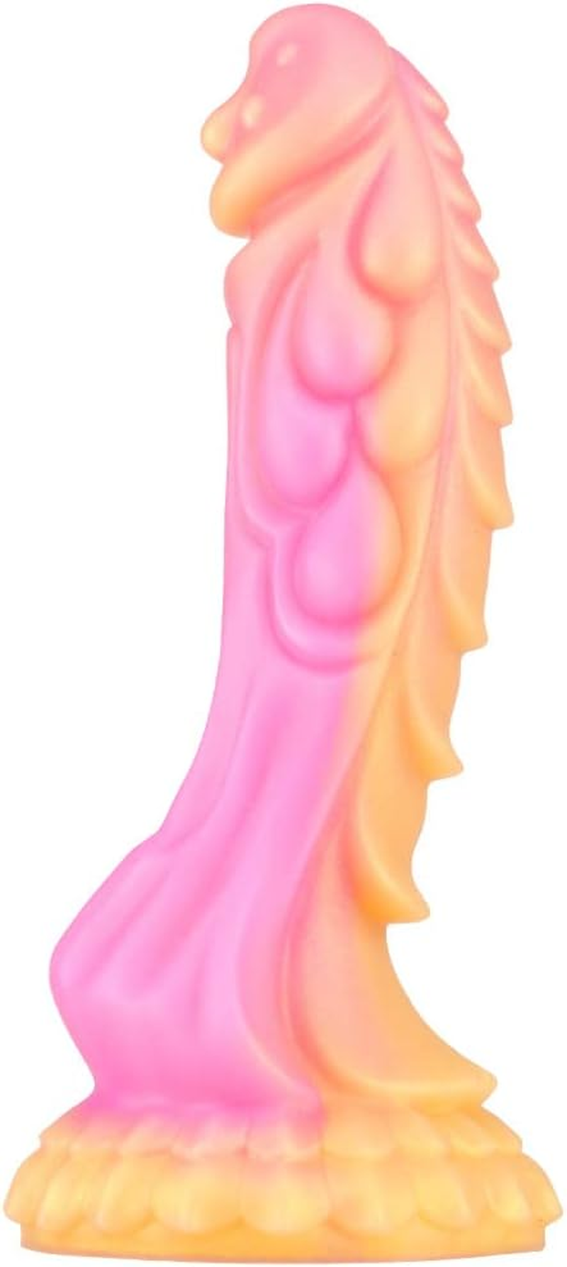 8.26 Inch Realistic Dildo for Beginners Lifelike Huge Silicone Dildo with Strong Suction Cup for Hands-Free Play, Soft Big Monster Dildo Adult Sex Toy for G-Spot Stimulator for Women Man and Couple image number 4