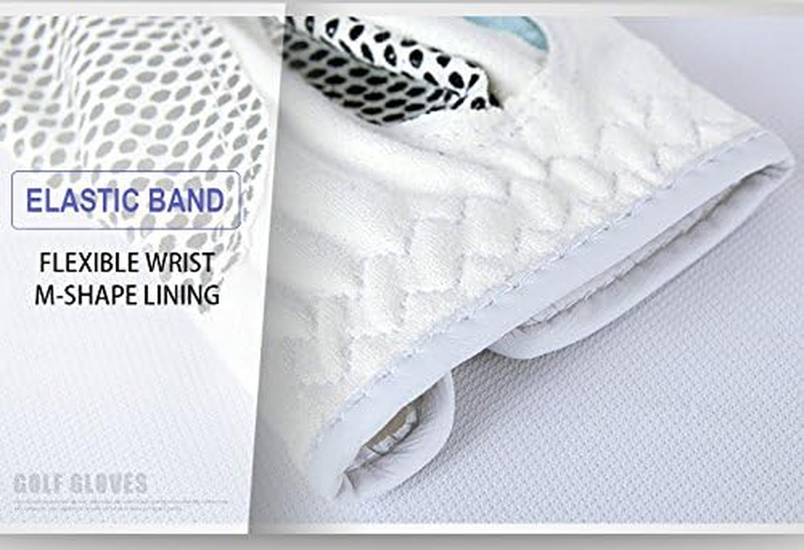 PGM Women'S Golf Glove One Pair (4 Color Options), Improved Grip System, Cool and Comfortable image number 1