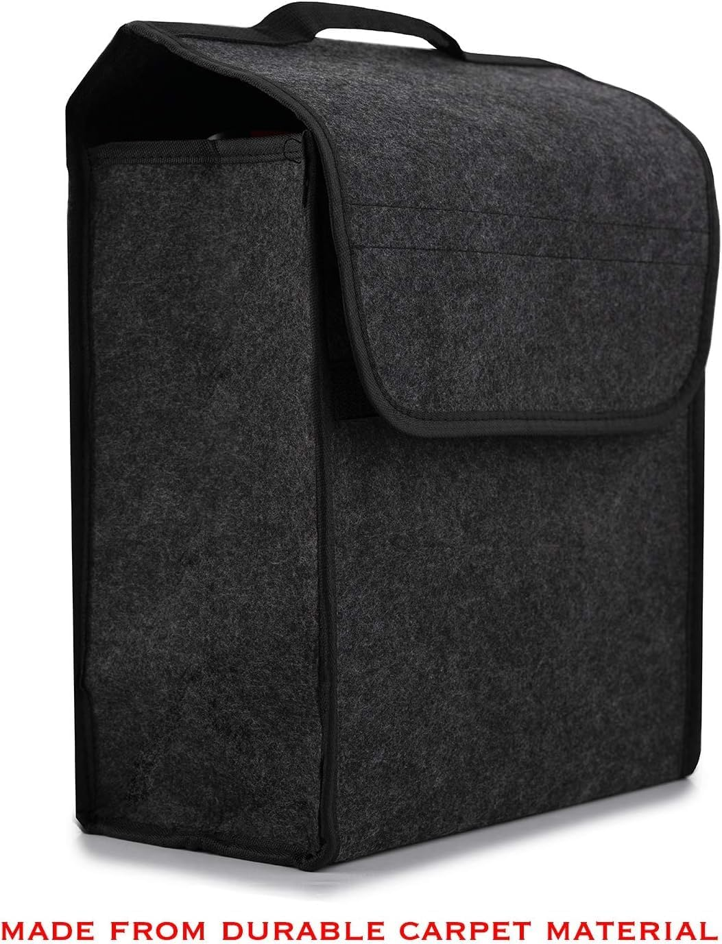 Durable Anti-Slip Car Boot Organiser Storage Bag with 3 Large Pockets for Tidy Vehicle Storage and Travel - Tisuff image number 2
