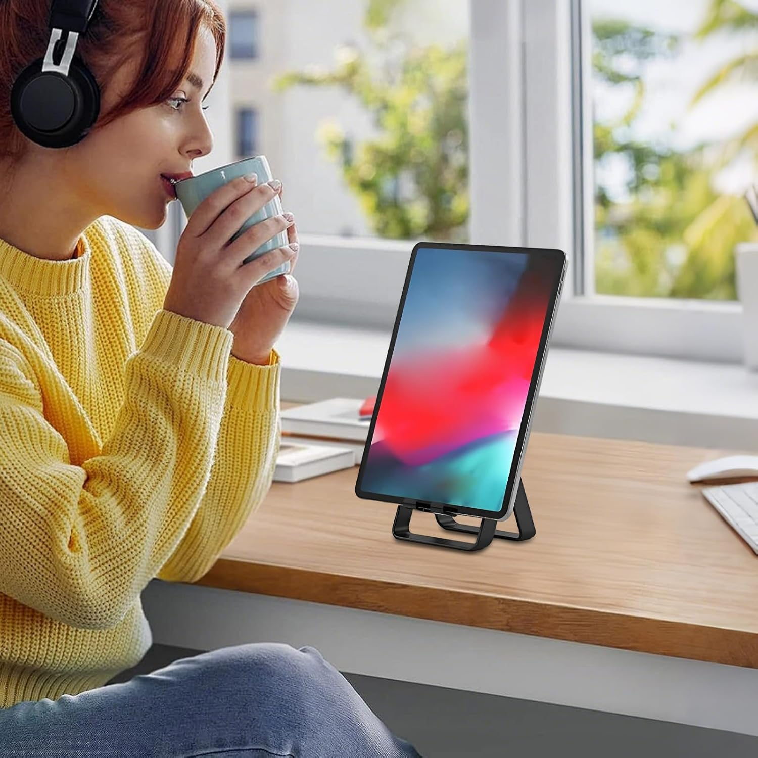 Wireless Induction Speaker | Portable Speaker for Desk - Audio Player with RGB Light 4-In-1 for Home Living Room Office Restaurant Retail Store Event Planners image number 6