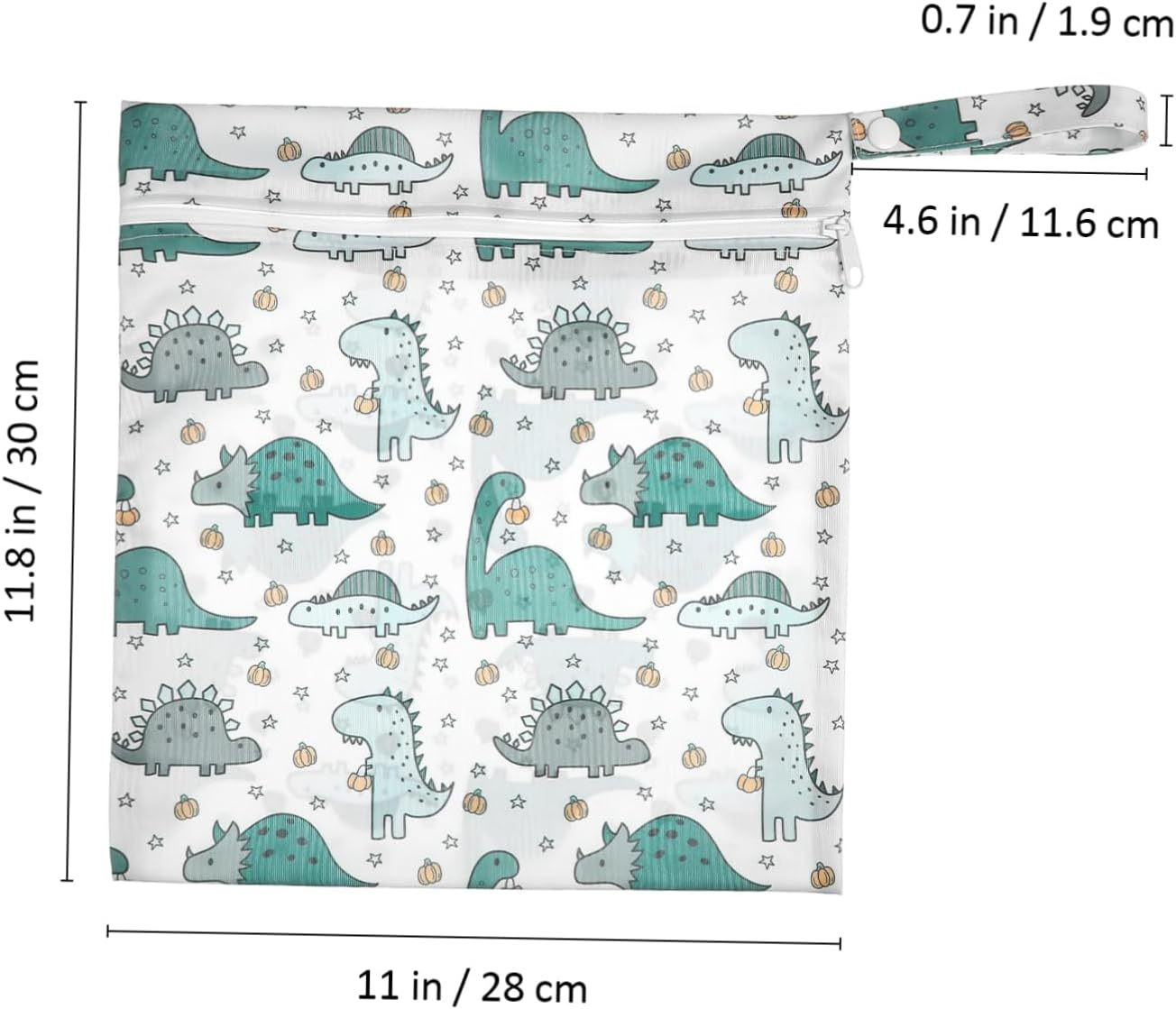 Hohopeti Nappy Organizer Diaper Bag Tote Wet Bag for Pump Parts Travel-Friendly image number 2