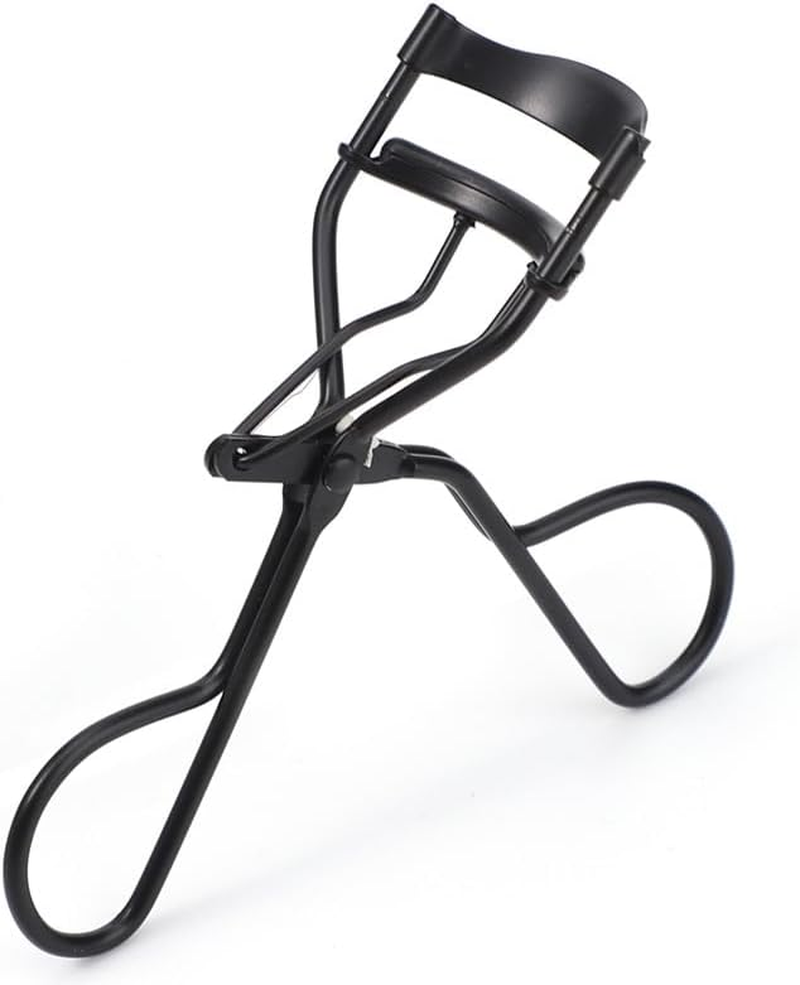 Eyelash Curler - Portable Lash Curler with Replaceable Soft Pads, Natural Long-Lasting Curling Tool, Gentle Design Prevents Pinching