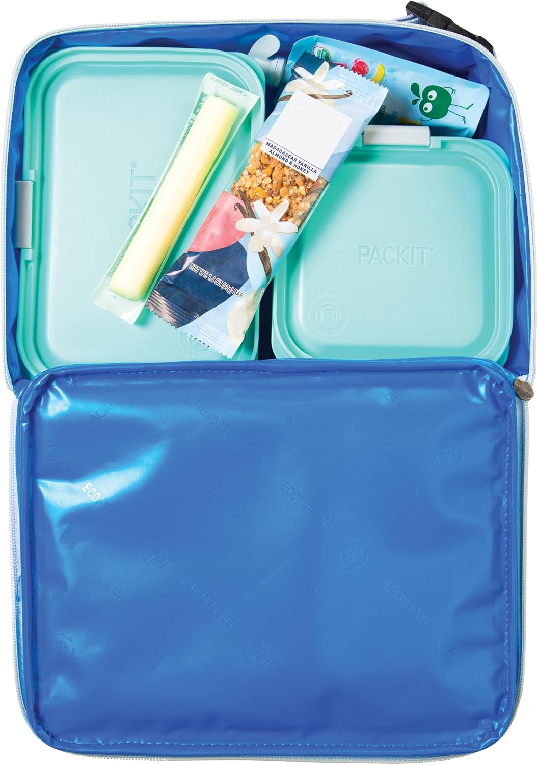 Packit Freezable Classic Lunch Box, Blue Sky - Checked Out image number 6