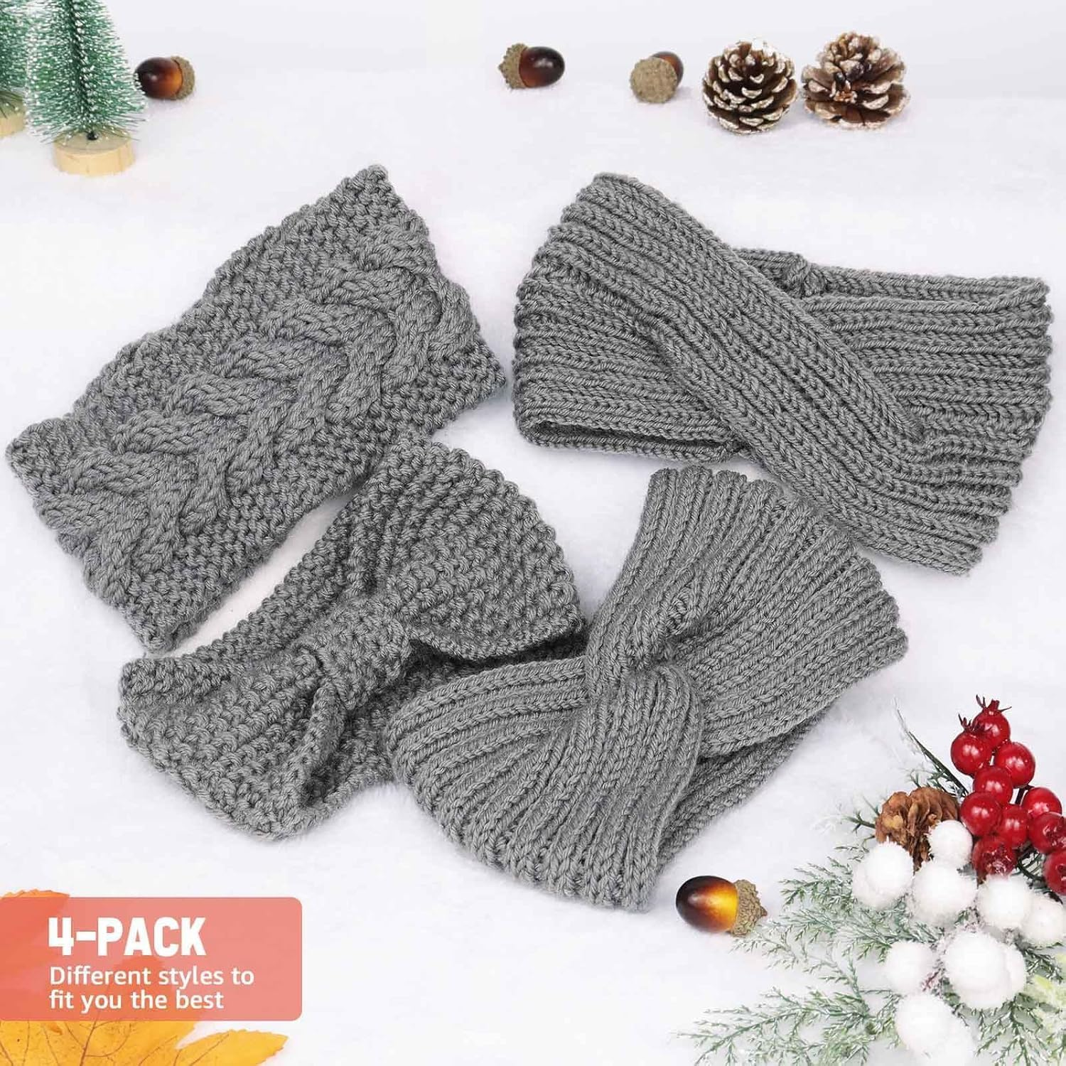 Kavya 4 Winter Headband B image number 3