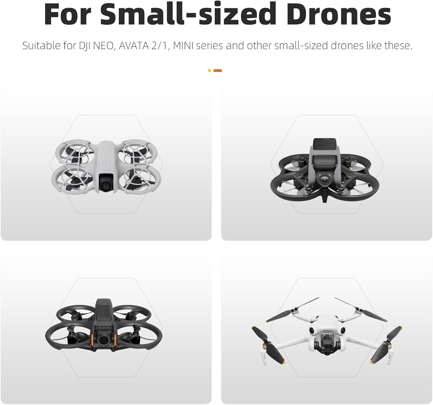 Nomel Mini Drone Landing Pad Hexagonal Foldable Waterproof Mat for DJI Avata 2/Mini 4 Pro/Neo/Air 3, Double-Sided PU Leather Takeoff & Landing Accessory 35Cm, Travel-Friendlyl-Friendly image number 3