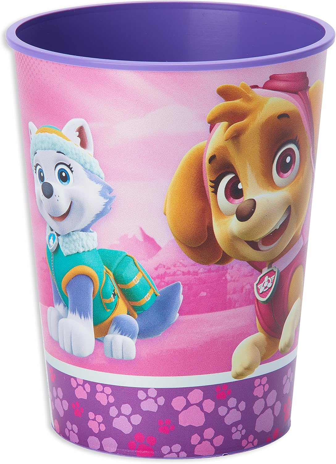 American Greetings Paw Patrol Party Supplies, Pink Plastic Cups (12-Count) image number 4