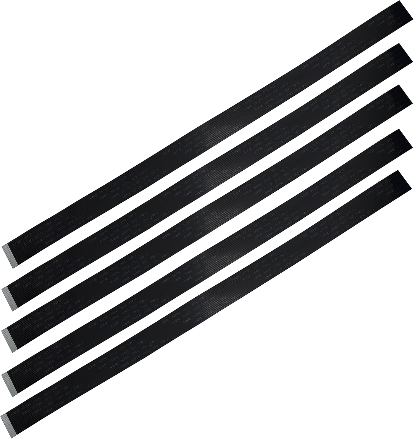 Black Flex Cable for Raspberry Pi Camera - 30 Cm / 11.8 in (5)