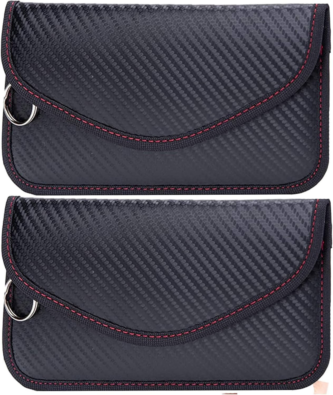 2 Pack Faraday Bags for Phones Key Fob - RFID Cell Phone Faraday Key Fob Protector Cell Phone Bag, Key Fob Signal Blocker & Cell Phone Signal Blocking Bag Cell Phone Signal Blocker Faraday Pouch