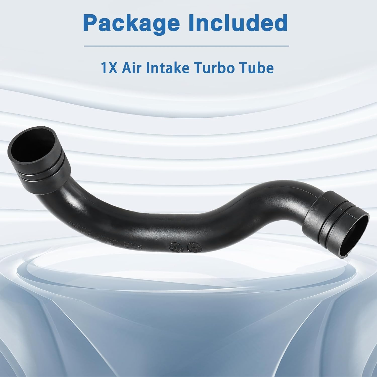 FUSCH Air Turbocharger Intake Pipe Repair Tube Intake Turbo Hose Compatible with Mercedes-Benz W172 SLK200/SLK250 2011-16, W212 E200/E250 2009-16, W204 C180/C200/C250 2007-13 Replace#: 2710901729