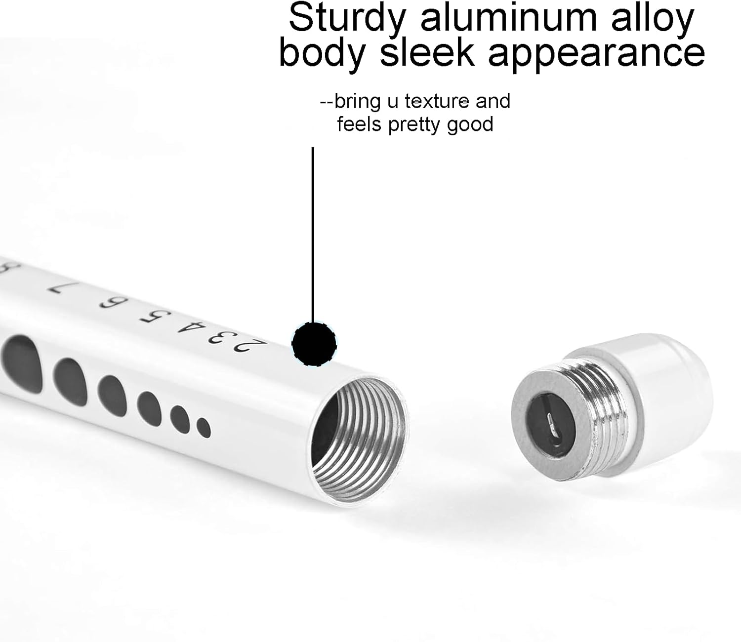 Rylaxzon Medical Pen Torch with Pupil Gauge & Clip | Ideal for Doctors, Nurses, & Medical Students | Clinical First Aid Pocket Light for OSCE Exams and Nursing Practice image number 3