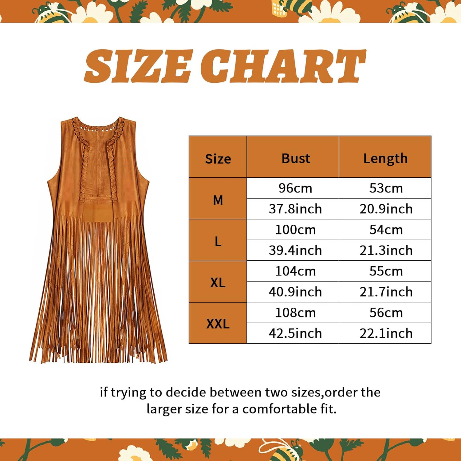 6Pcs Hippie Costume Clothes Accessories for Women, 60S 70S Fancy Dress Hippy Set Disco Outfits for Halloween Carnival image number 3