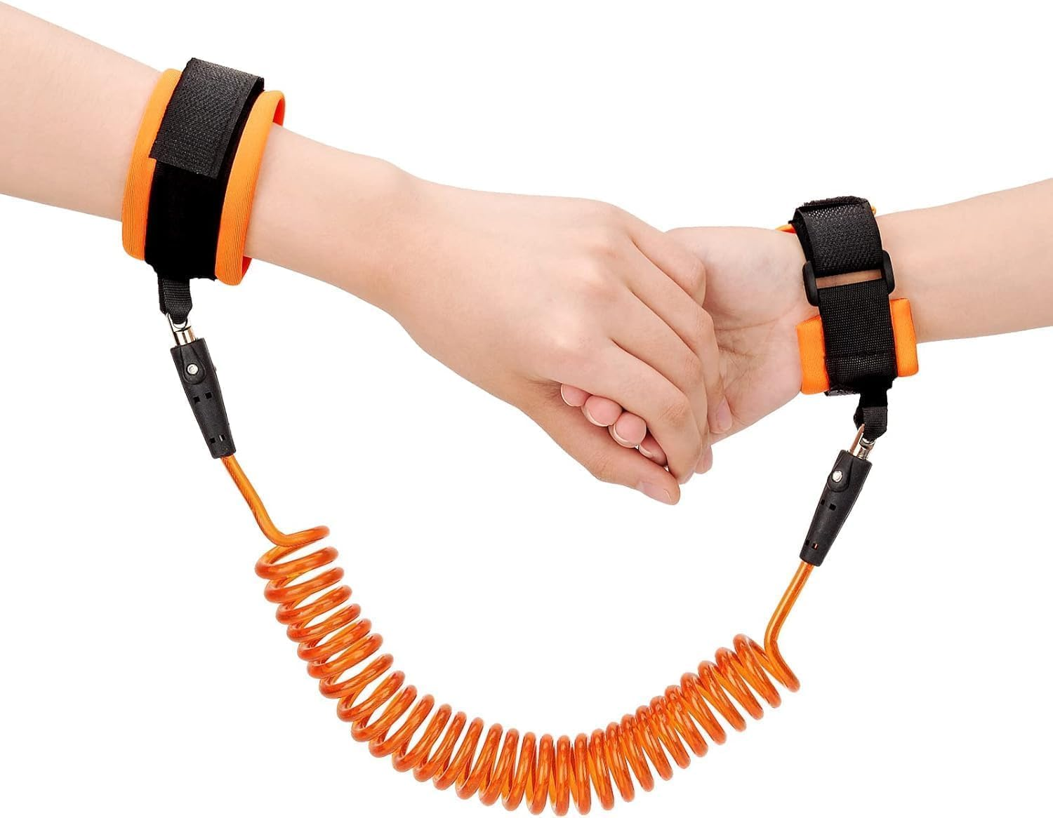 2.5M Anti-Lost Wrist Strap with 360&deg; Rotating Elastic Steel Wire, Safety Leash for Toddlers and Young Children - Ideal for Outdoor Walks and Travel (Orange) image number 3