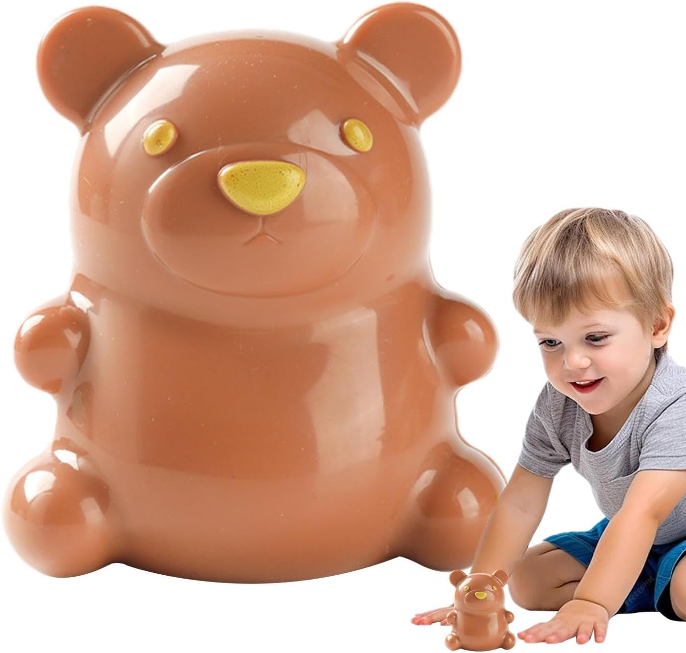 Bear Nail Brush, Bear Hand Washing Brush, Children'S Nail Cleaning Brush, Massage Brush, Nail Brush, Baby Special Hand Cleaning Brush