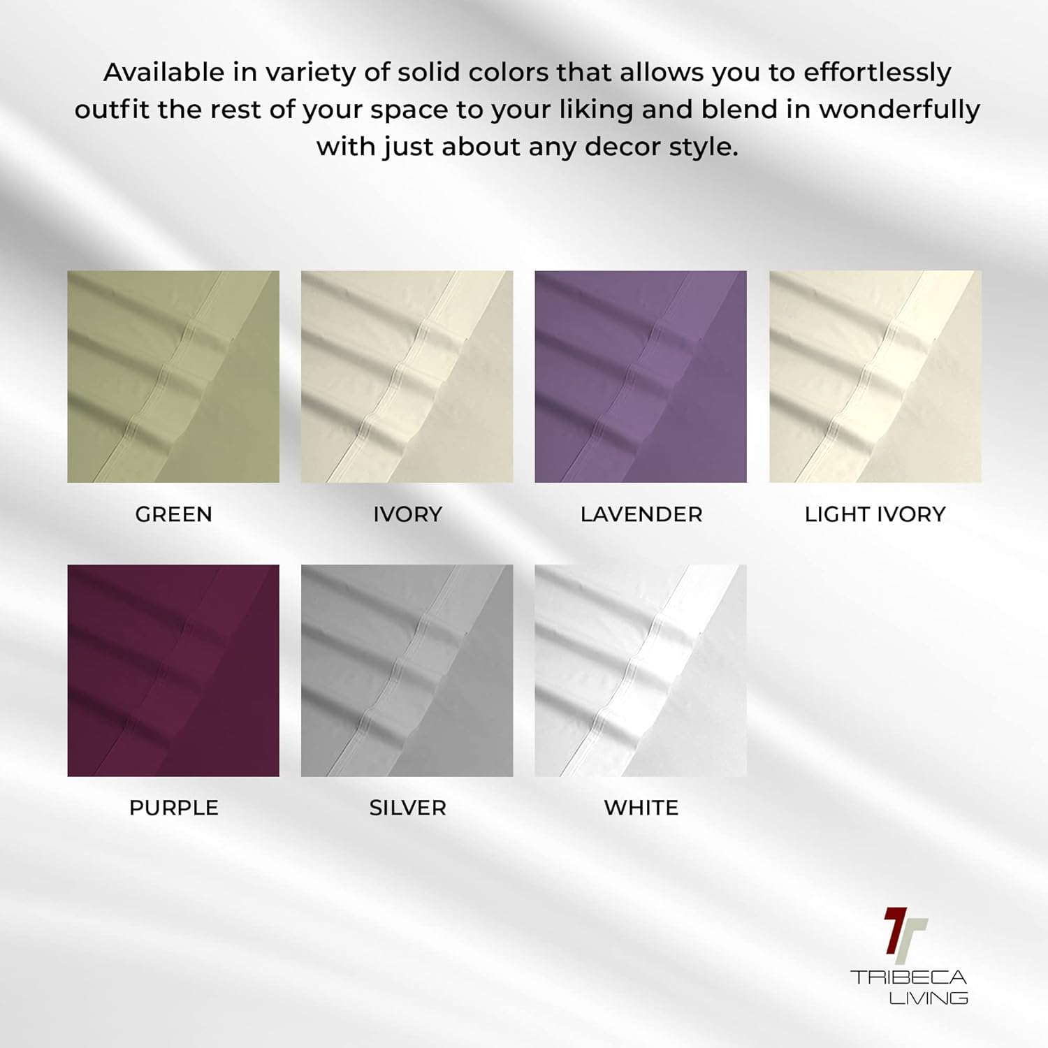 Tribeca Living Egyptian Cotton Percale 350 Thread Count Deep Pocket Sheet Set Queen Silver, 350ECPE4PSSQUSI image number 2