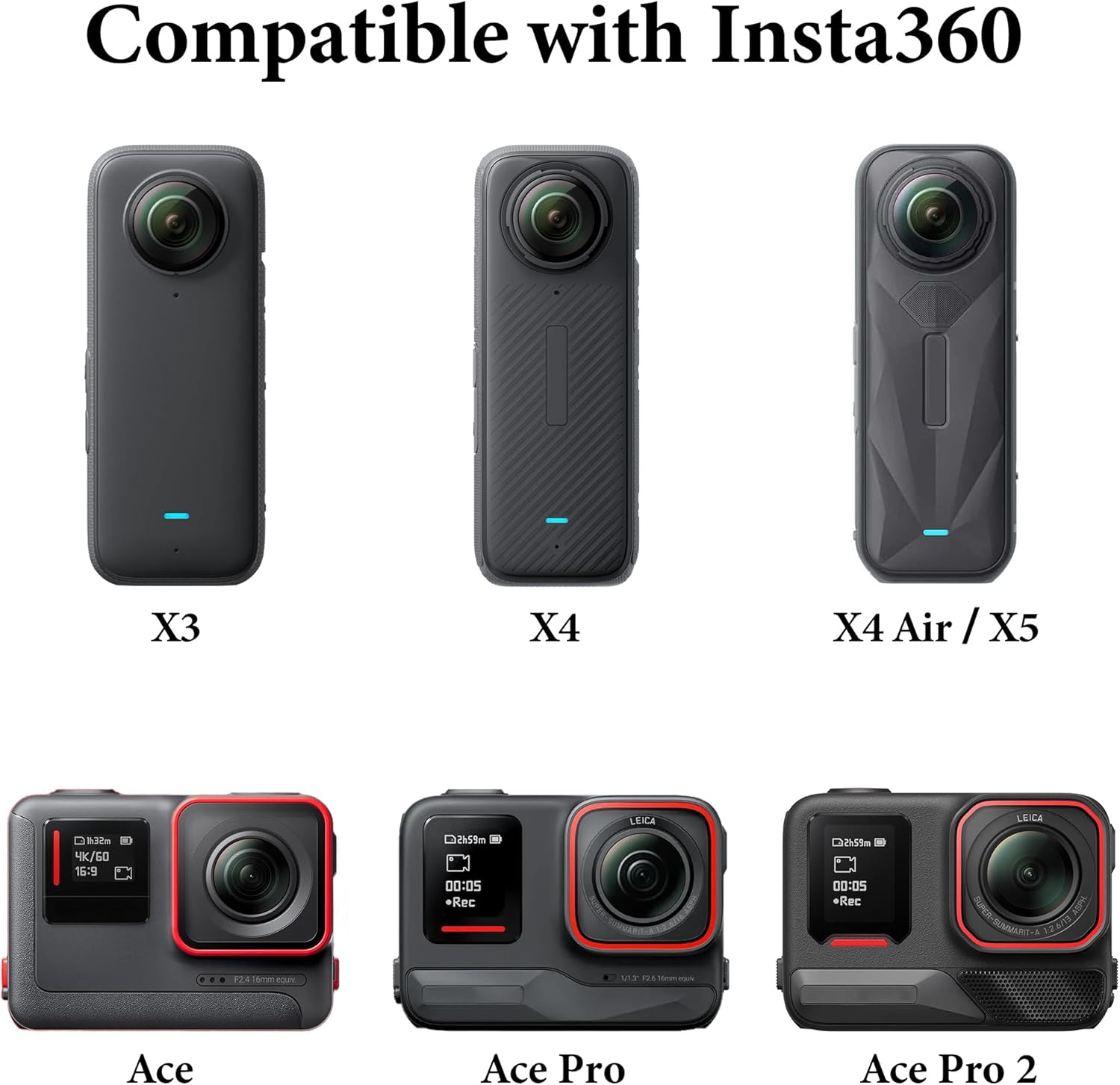 Geekria Magnetic Quick Release Mount Compatible with Insta360 X5, X4 Air, X4, Ace Pro 2, Ace Pro Magnetic Mount Base Accessories, Metal Tripod Adapter for Other 1/4 Thread Devices (Black) image number 1