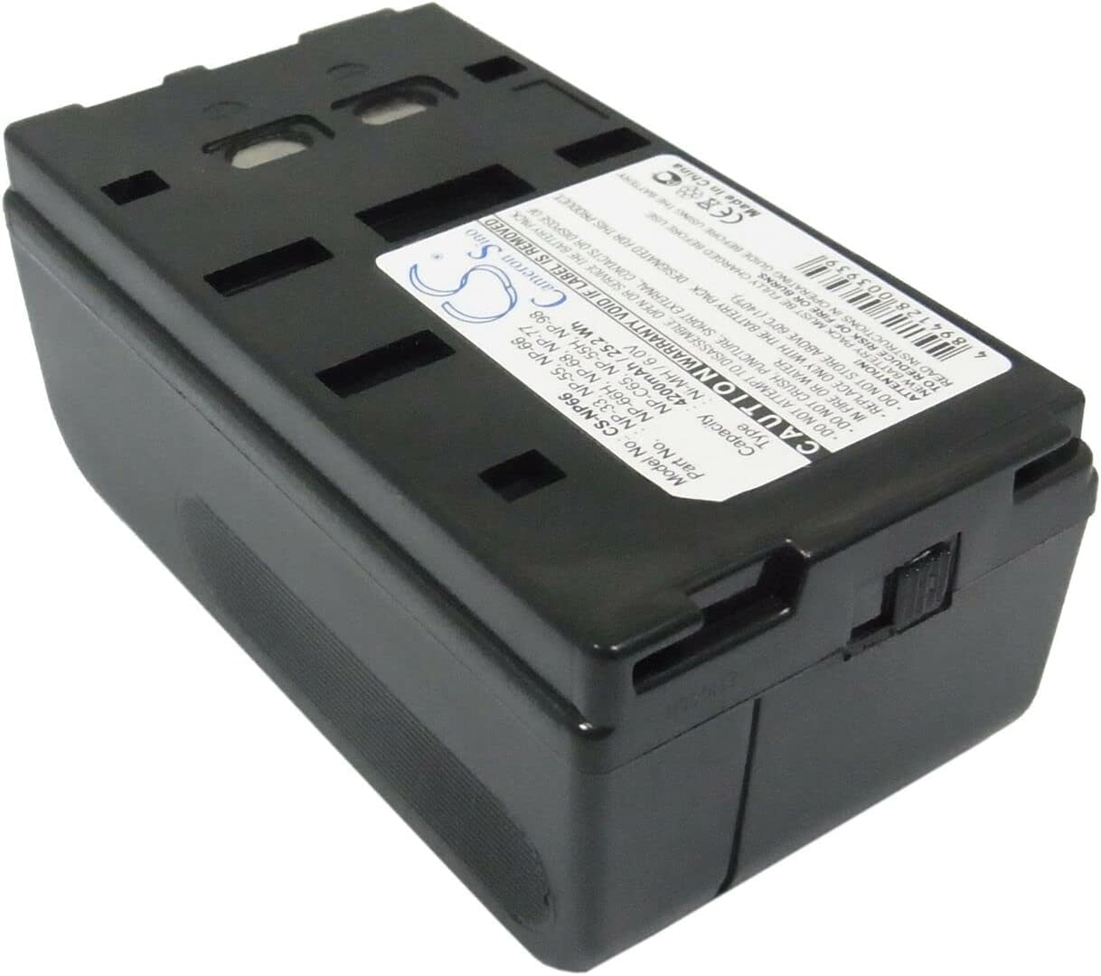 TAVICE Compatible Battery for NP-33 NP-55 NP-66 NP-66H NP-68 NP-77 NP-78 NP-80D NP-98 NP-98D image number 2