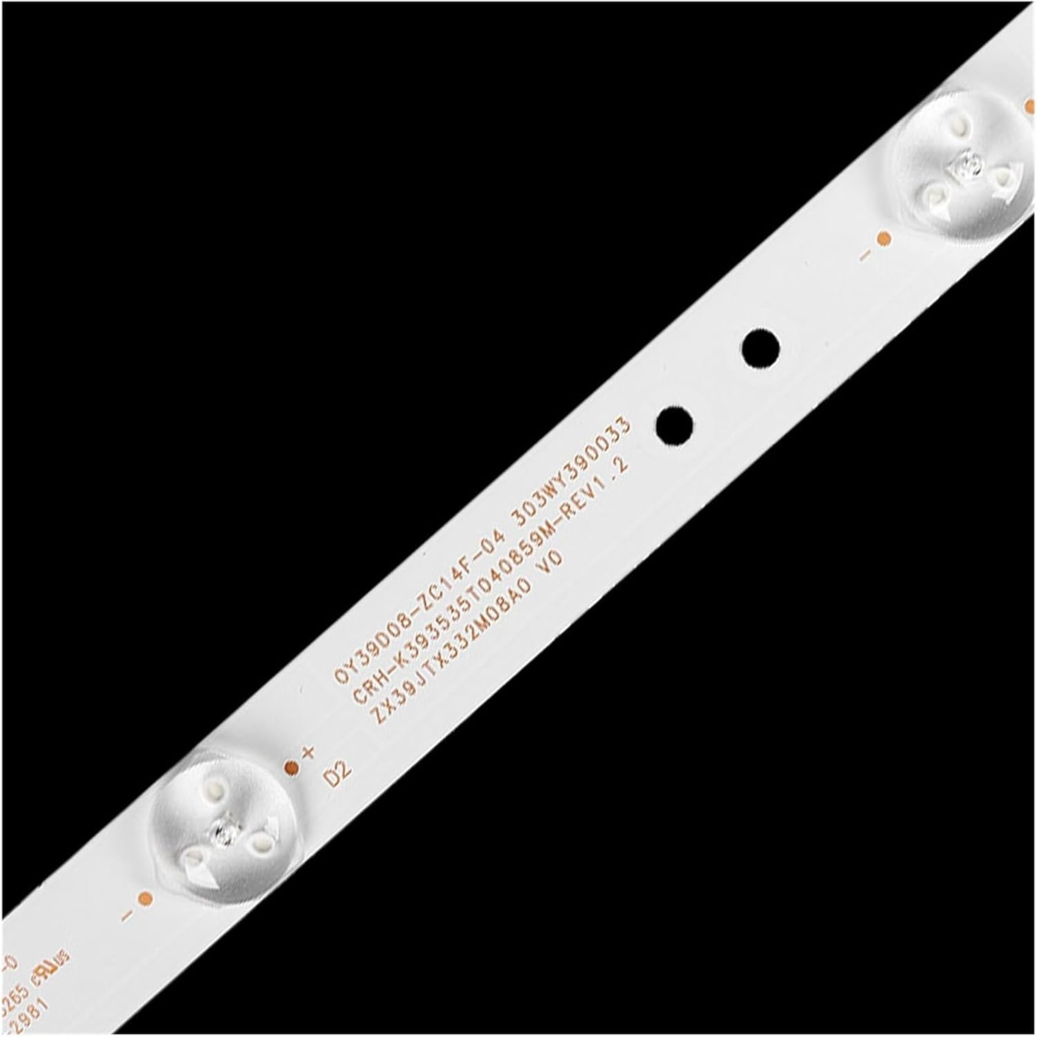4Pcs 755Mm TV Backlight Led Strip for Ro/W.A 39Inch ZX39JTX332M08A0 39S570 39S570 J39F1 LVF390AUDN E2 LS390TU5P03 image number 1