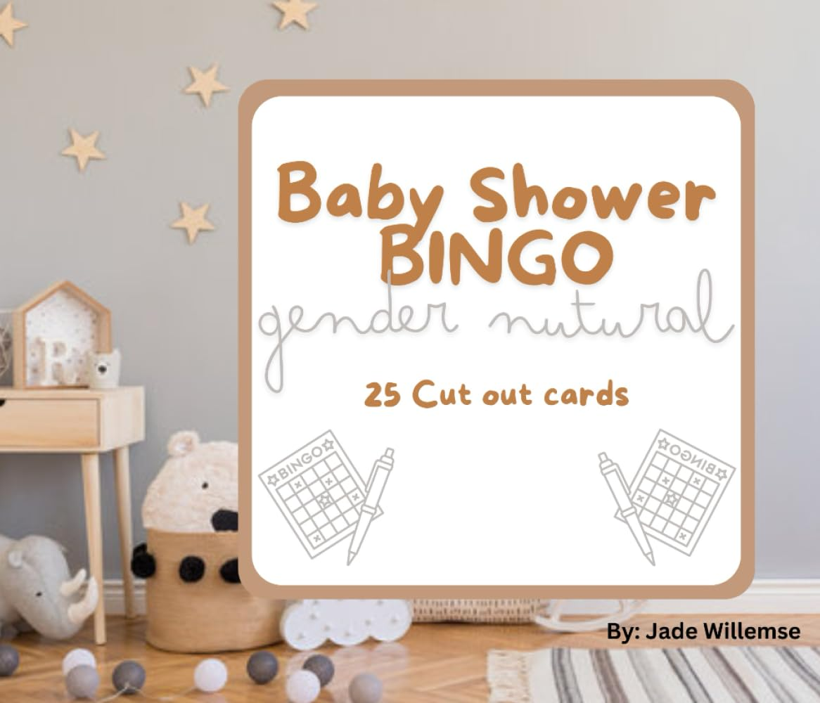 Baby Shower Bingo: Gender Nutural