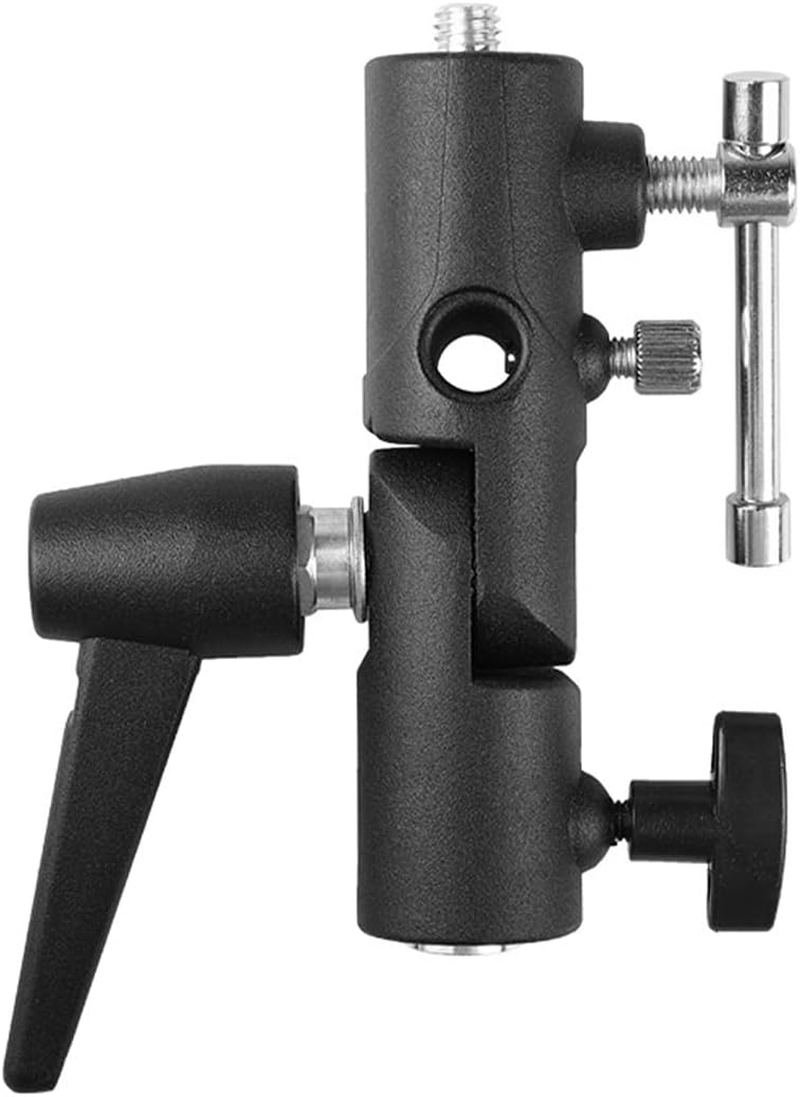 Laroal Flash Head Umbrella Stand H Type Lamp Holder for Light Tripod Flash and Reflective Umbrella Transmitted Light Umbrella Photo Studio 1Pcs image number 1