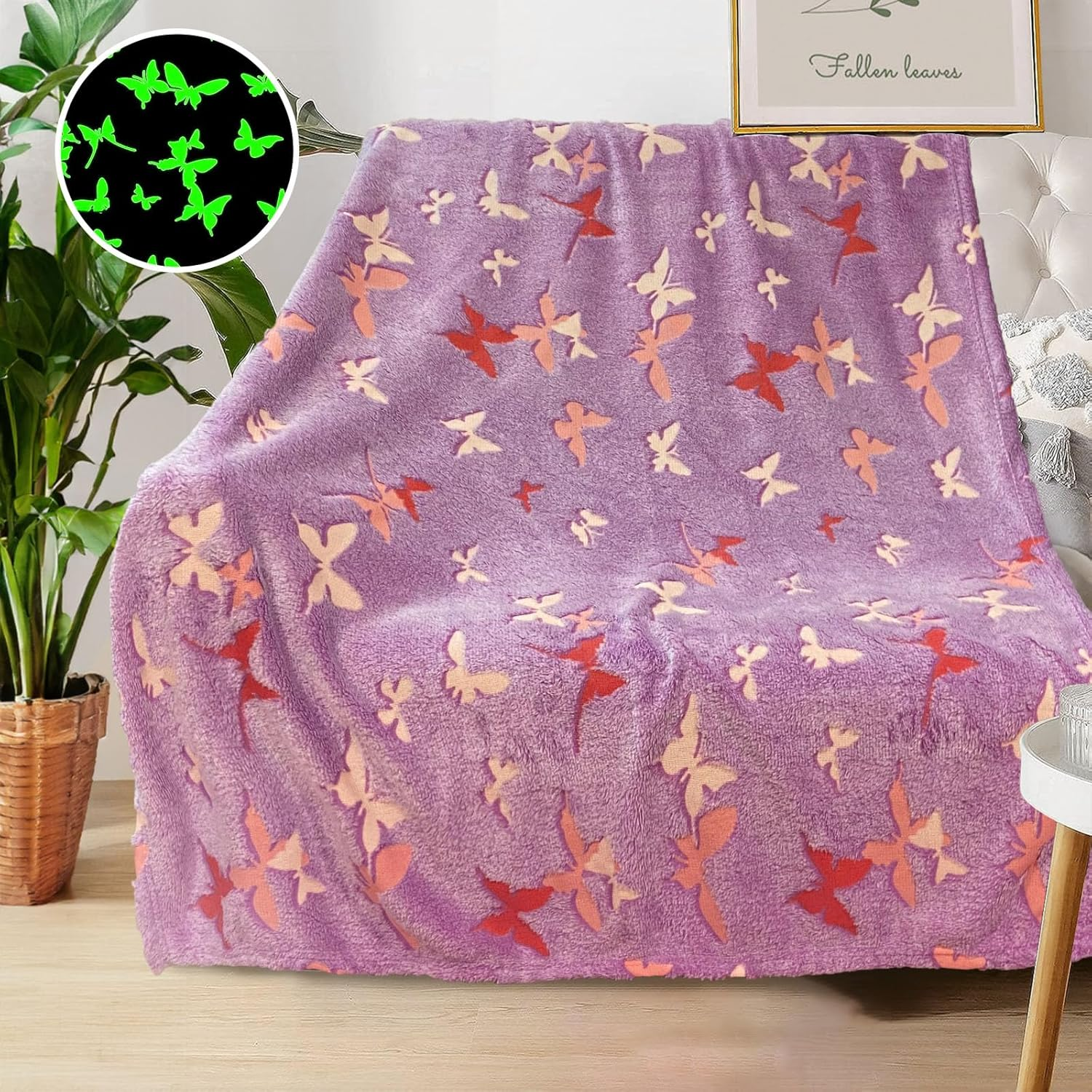 COMFAR Cute Halloween Blankets for Kids, for Kids/Teens/Women/Men, Halloween Blankets and Throws for Adults, Spooky Blanket for Boy/Girls/Toddler, Fall Throw Blanket for Couch 40"X 60"