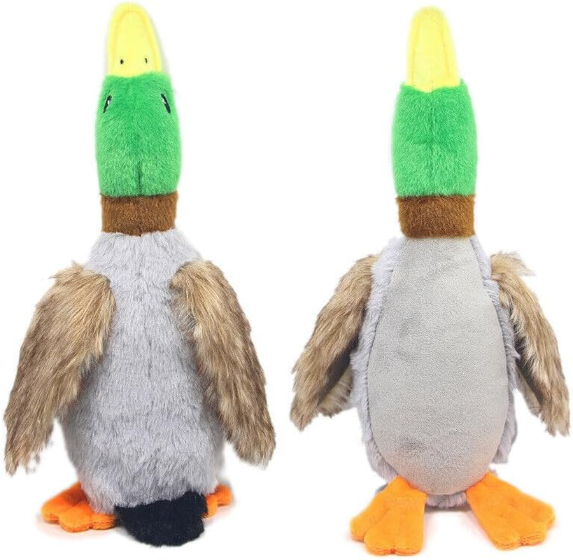 Dog Plush Toy for Puppy, Indestructible Tuffy Dog Squeaky Toys, Funny Stuffed Animals Toys with Cotton Material, Durable Chewing Toys image number 1