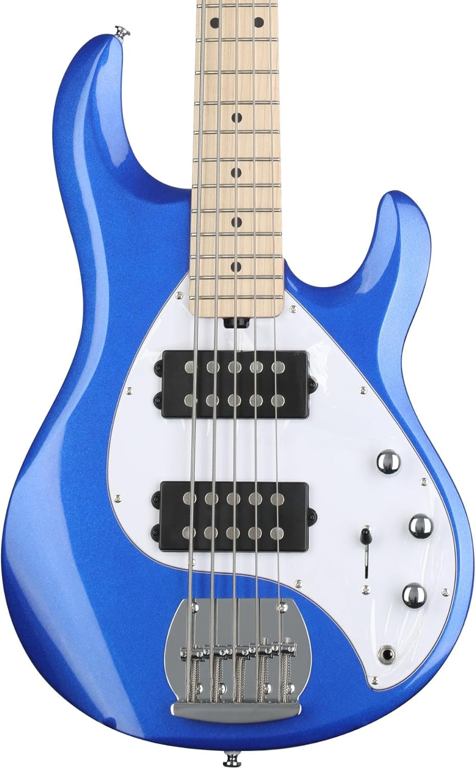 Sterling by Music Man Stingray 5 HH RAY5HH in Cobra Blue