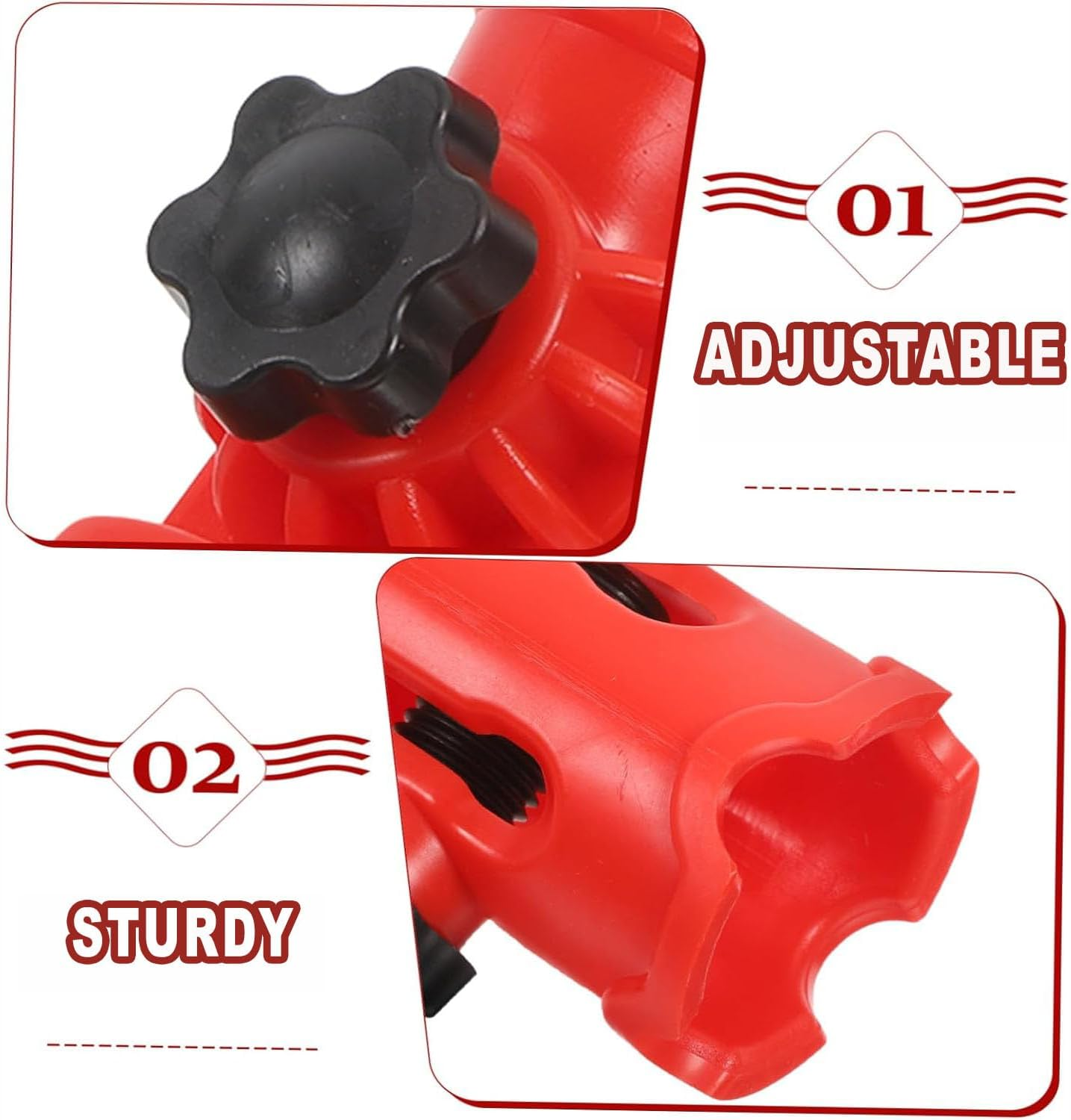 BEANPRECOY Multi-Angle Paint Brush Extender & Edger Tool for Walls, Corners, High Ceilings &ndash; Extension Pole Attachment for Precision Painting