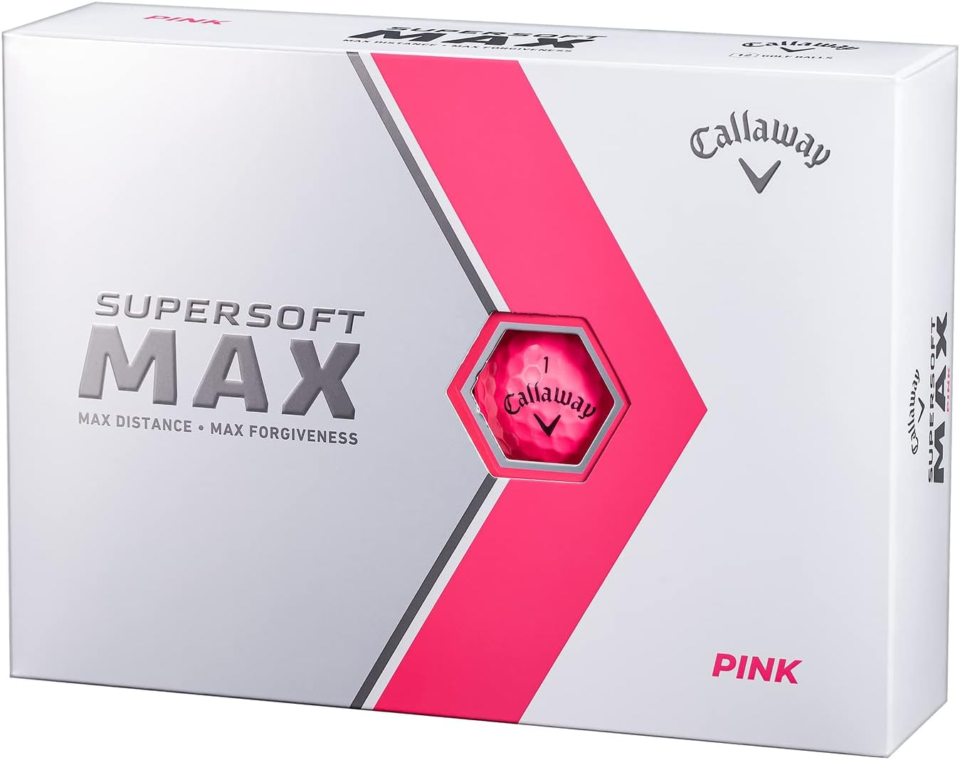 キャロウェイ(Callaway) ゴルフボール Supersoft MAX 1ダース(12個入り) 2ピース image number 5