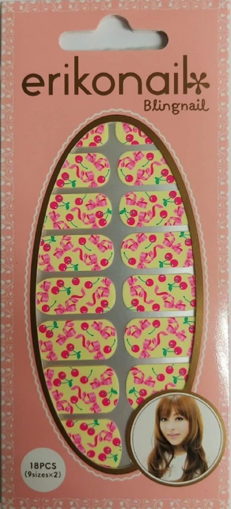 Beauty Nailer EBL-9 Nail Stickers and Stickers Erico Nail Bling Nail