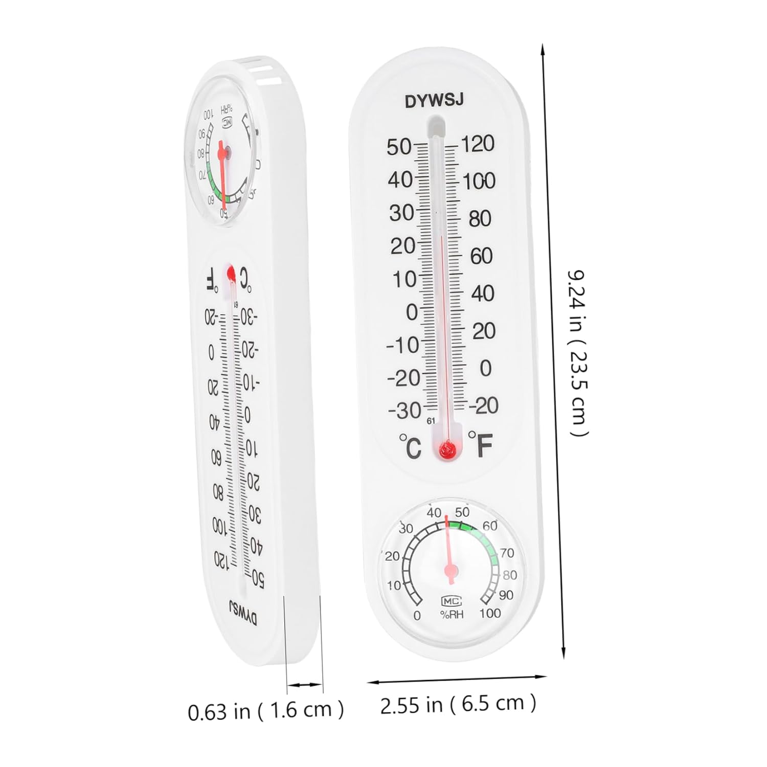 Temperature and Humidity Display Indoor Thermometer for Home Accurate Temperature Thermometer for Home Office Greenhouse Monitoring image number 6