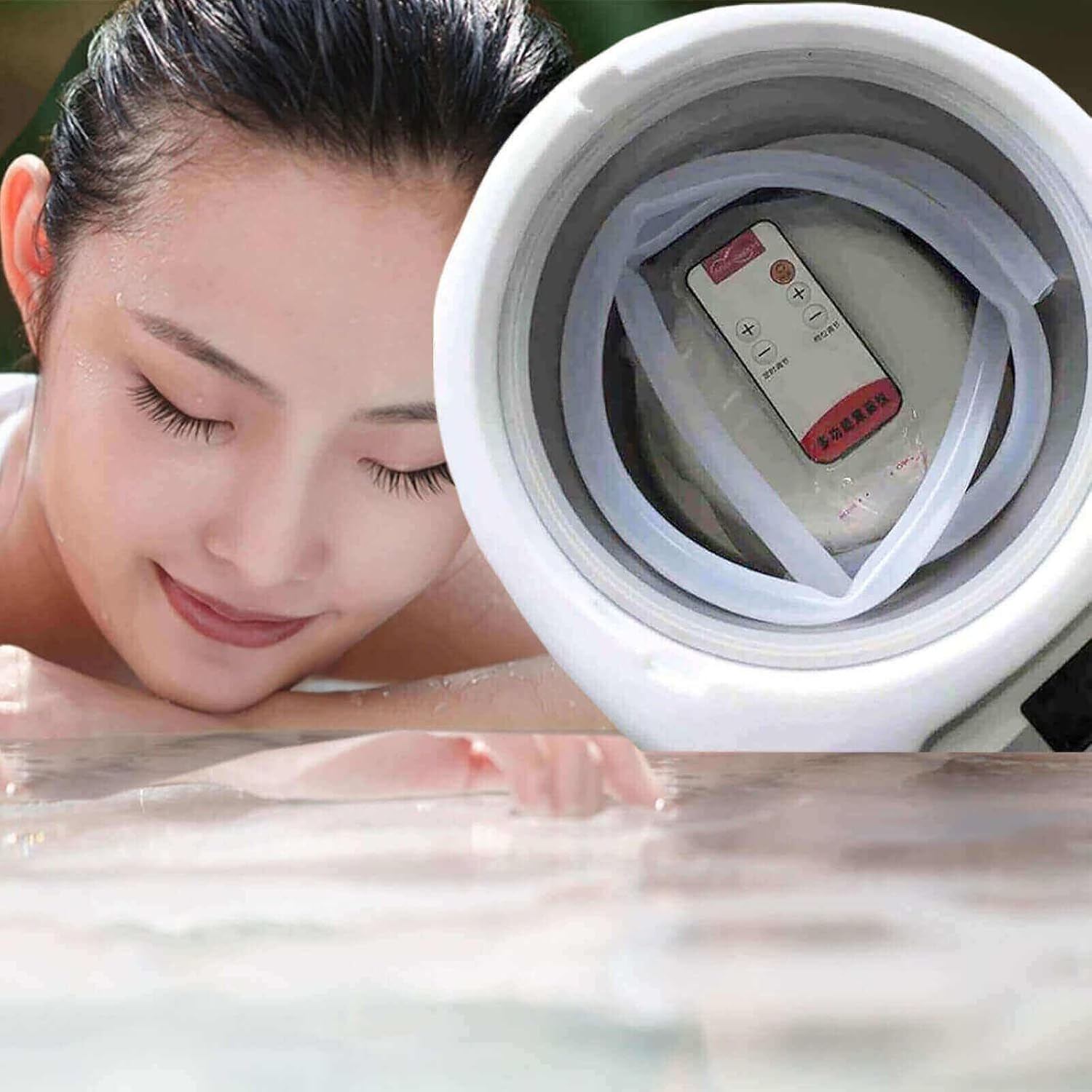 Portable Sauna Indoor Relax Steam Sauna Room One Person Sauna Home Household 220V 2.8L 1500W AU Plug Black image number 4