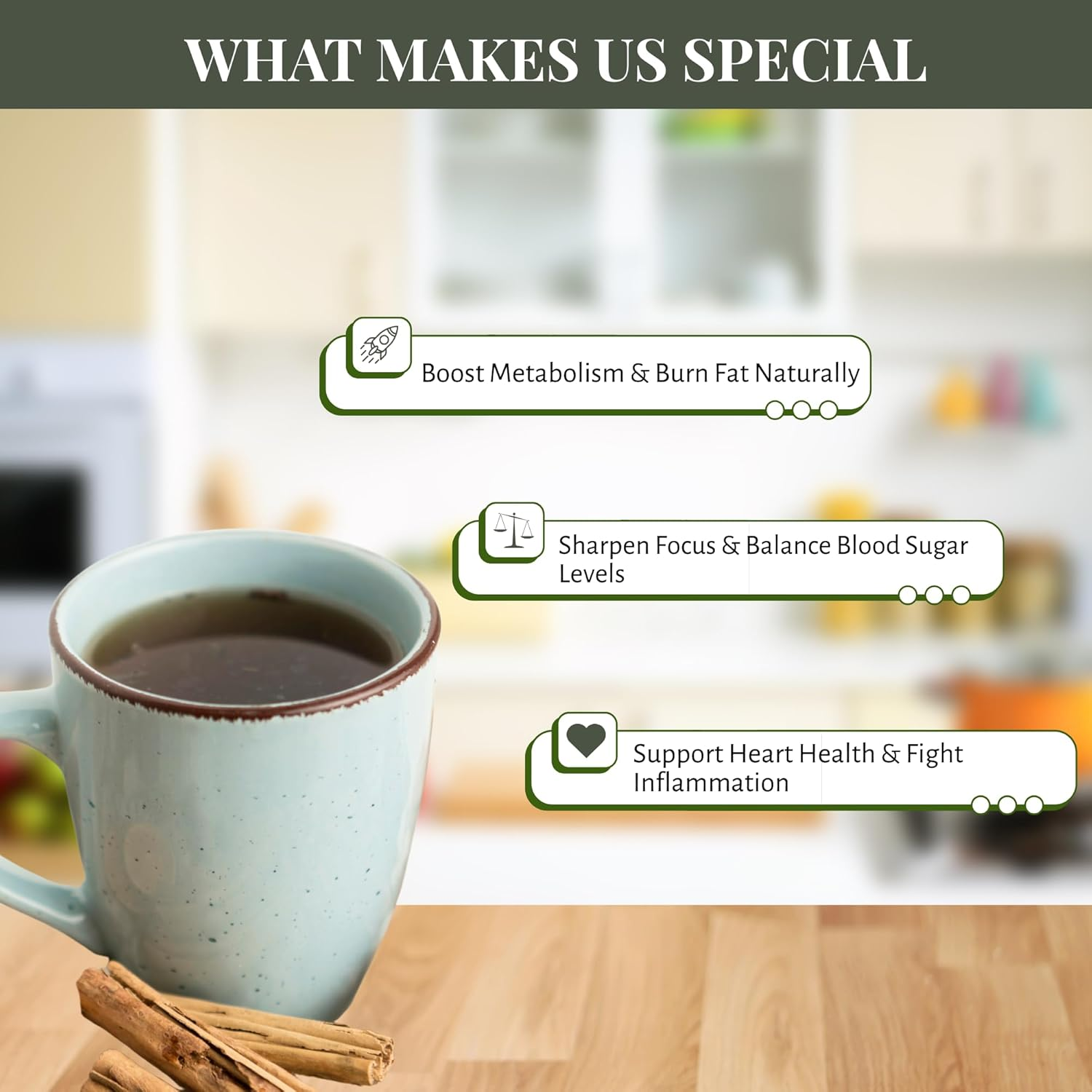 Roswods Australian Certified Pure Ceylon Organic Cinnamon Sticks &ndash;Pure Organic Ceylon Cinnamon-50G image number 2