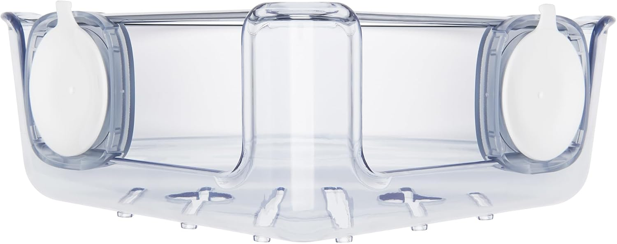 OXO Stronghold Suction Fogless Mirror, Clear, 3" L X 7.2" W X 13.2" H image number 4