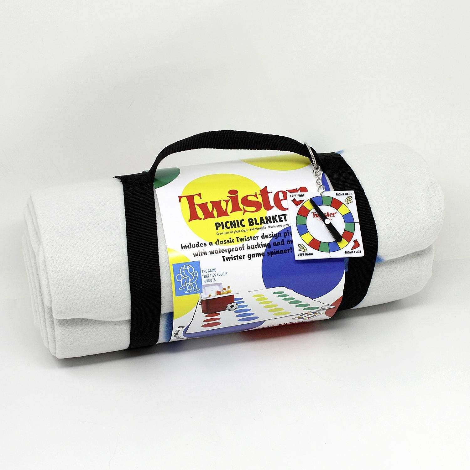 Picnic Blanket Twister with Keychain Spin Disc