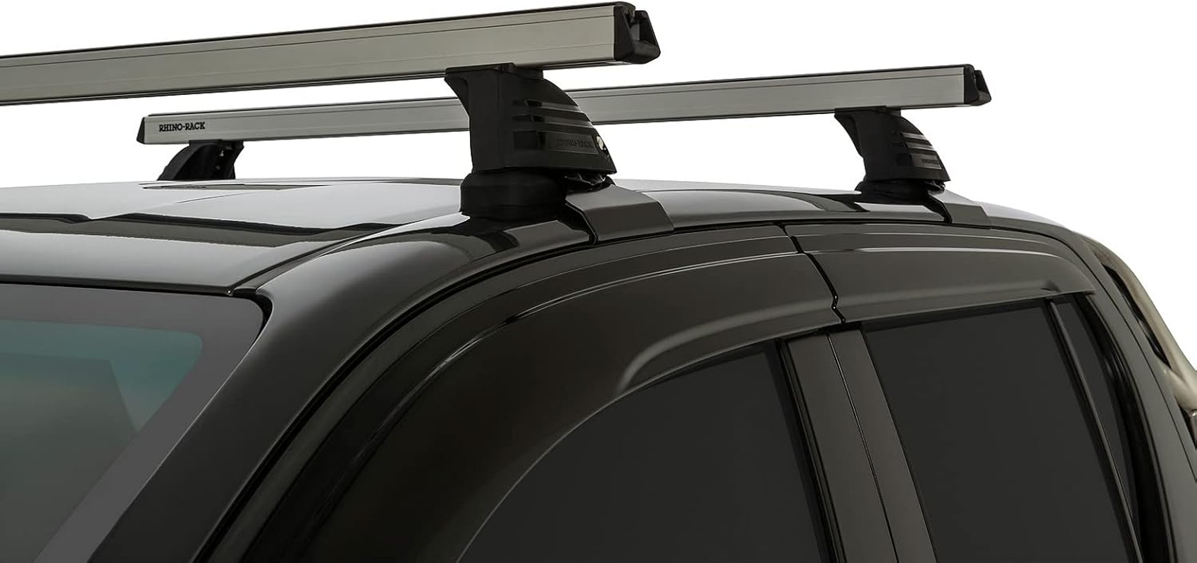 Rhino-Rack Heavy Duty Bar Lightweight Extruded Structural Grade Aluminum (6061 T6) for Outstanding Carrying Capacity, Durability & Longetivity, Perfect for Pickup Trucks, Suv'S, & Cap/Topper, One Bar image number 4